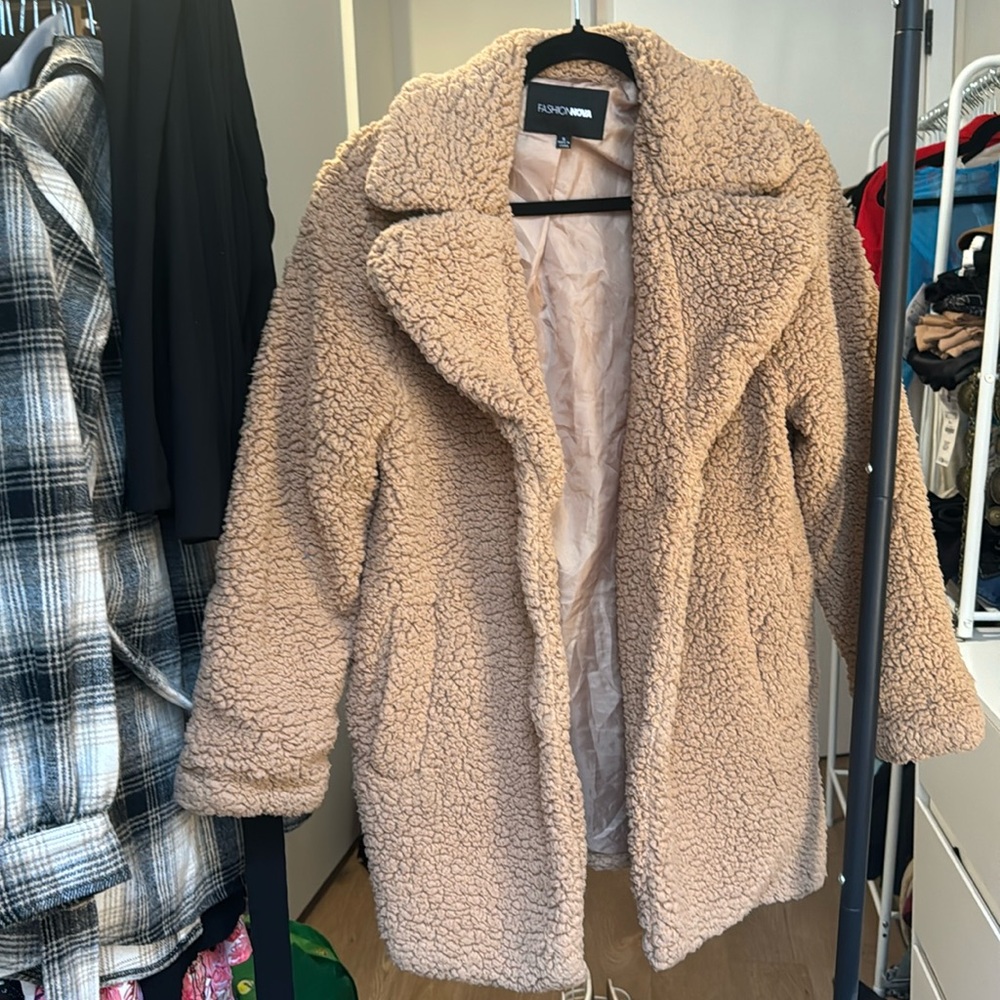 Fashion Nova Teddy Jacket